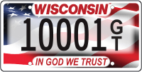 In God We Trust license plate