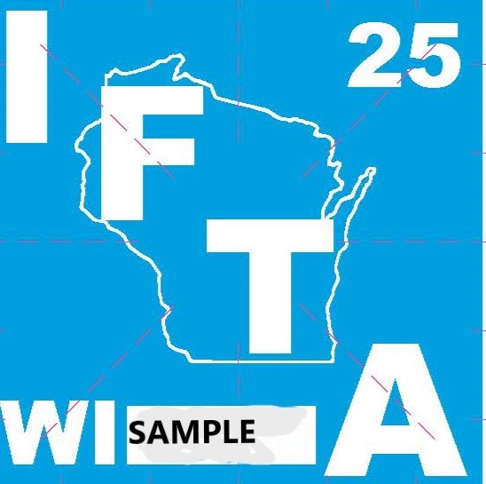 2025 IFTA sticker
