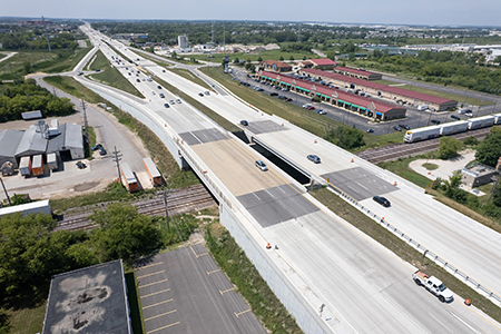Aerial view of WIS 50
