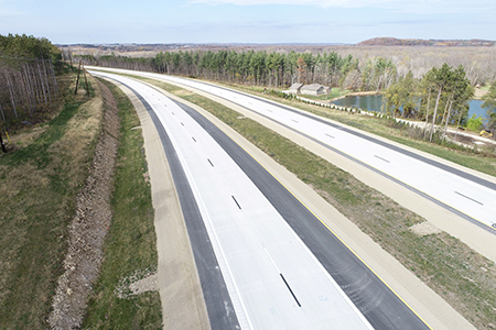 Aerial view of WiS 15 expansion