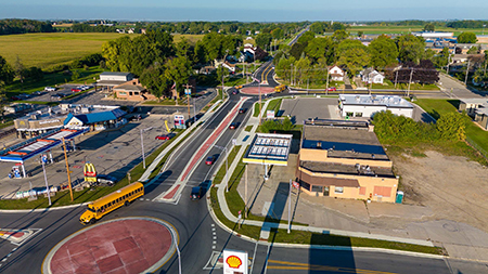 WIS 54  roundabouts