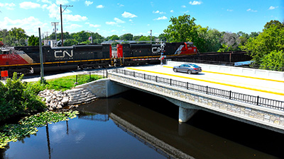 West Division St bridge, Fond du Lac County, Northeast Region