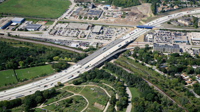 US 45, Zoo Interchange, Swan Boulevard to Burleigh St, Milwaukee County, Southeast Region