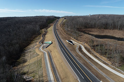 Aerial View of US 8