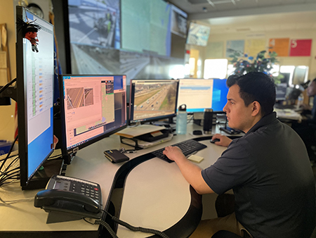 traffic room