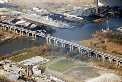 Bridge over river