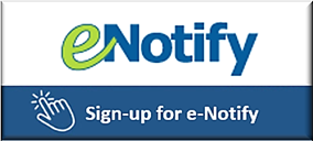 Sign up for eNotify