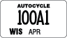 Previous Autocycle Plate