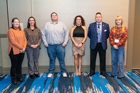 Group photo of WisDOT Tribal Affairs Team