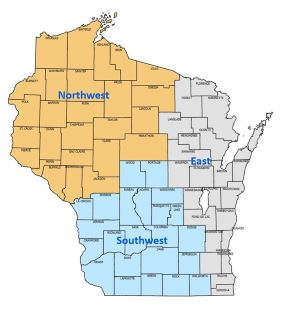 OAregionmap Outdoor Advertising regions map