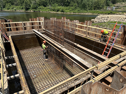 Construction on the WIS 130 design-build project