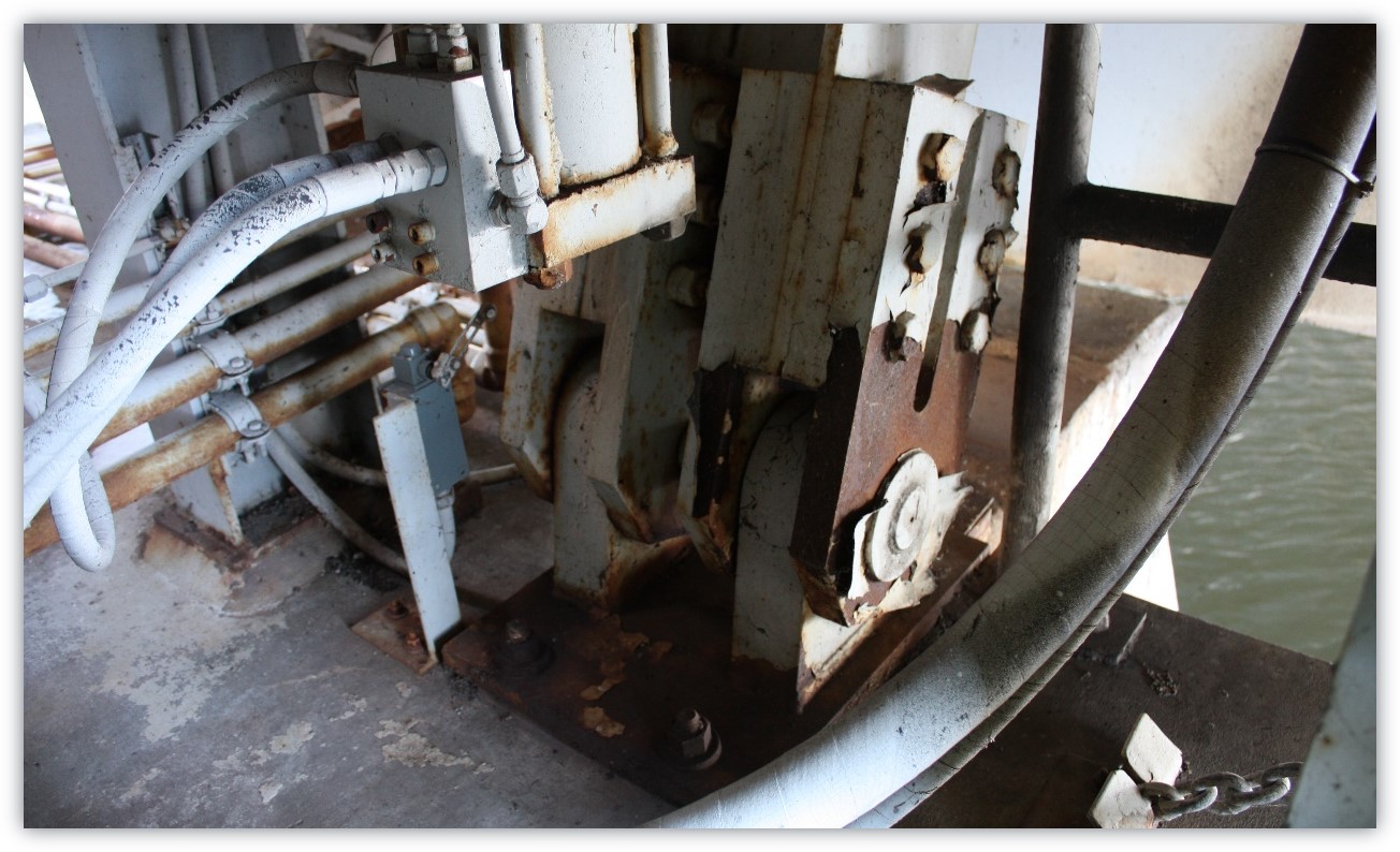 structural, mechanical, hydraulic , and electrical deterioration on bridge components