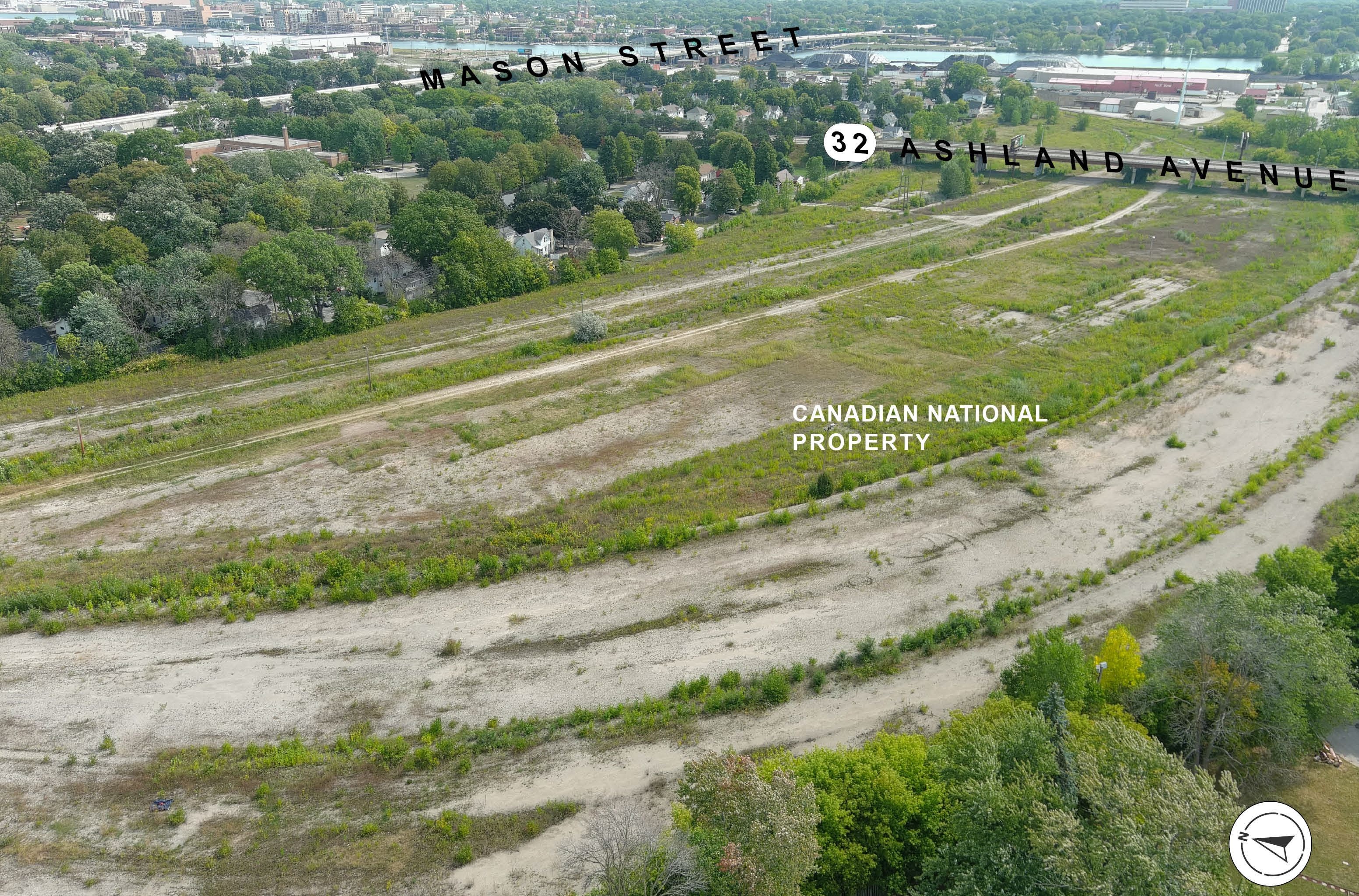 View of Candian National Property