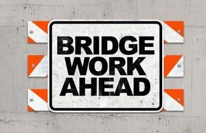 bridge work ahead