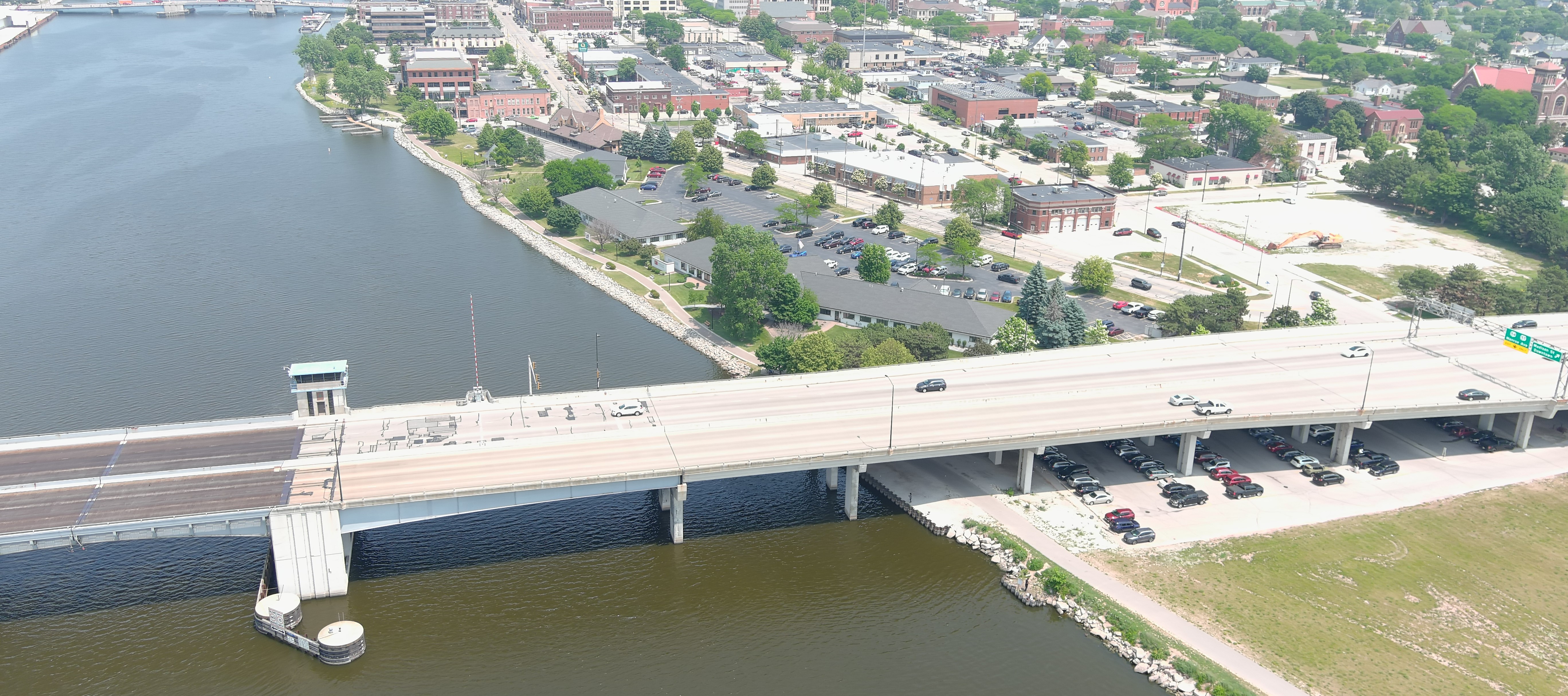 bridge over river