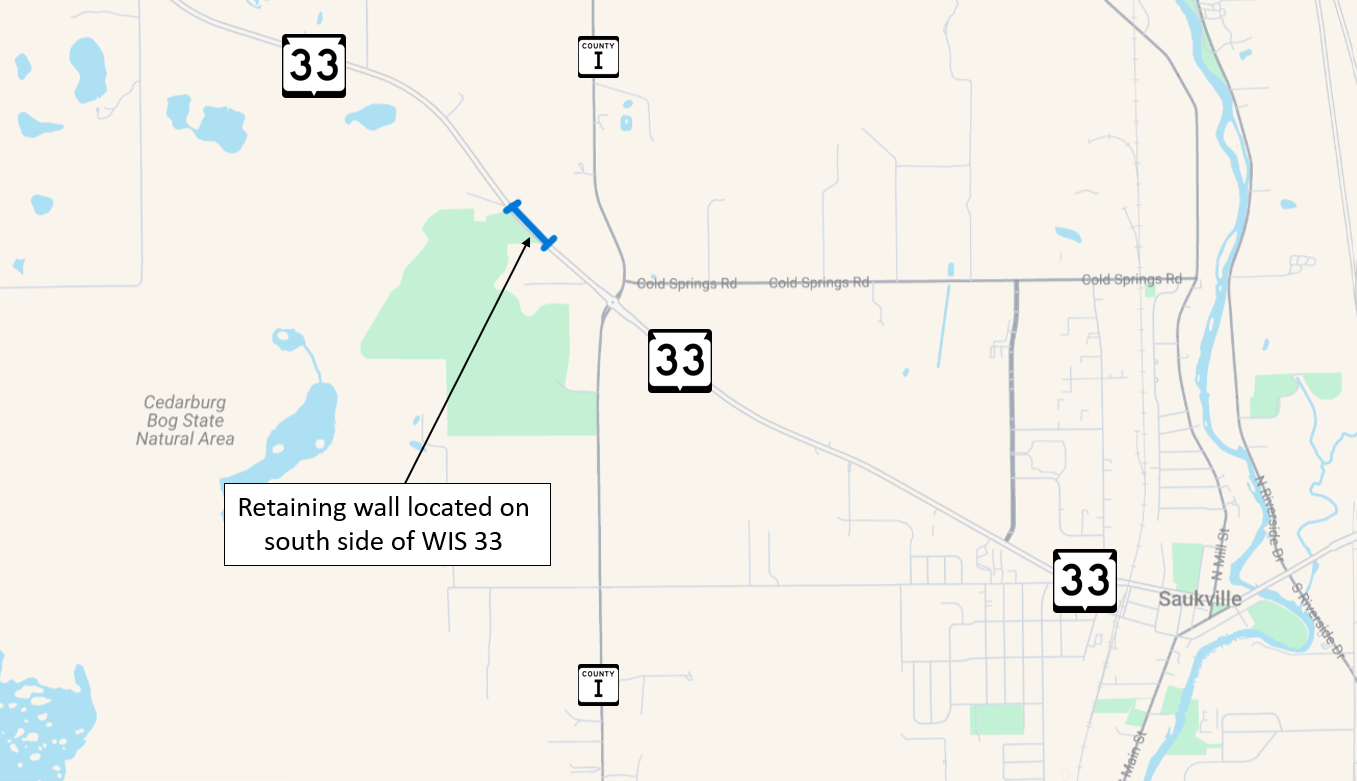 work zone map
