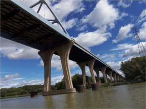 The Lego Frigo Bridge in Green Bay
