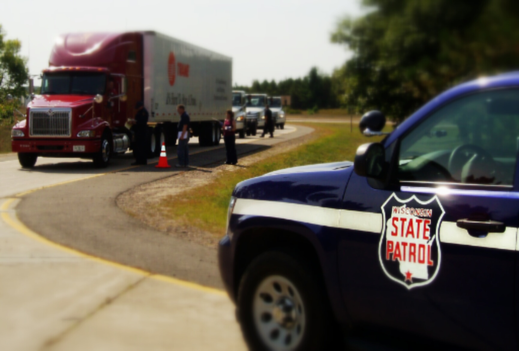 State Patrol vehicle