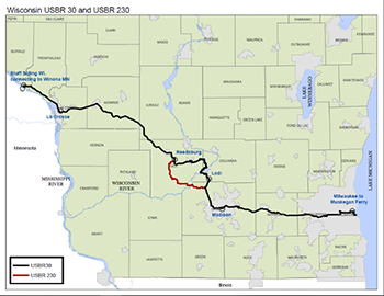 USBR30 Map