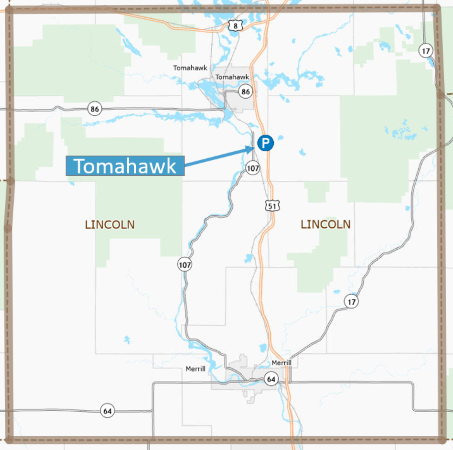 Lincoln County park and ride lots.