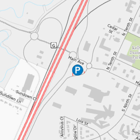 Park and ride De Pere