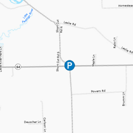 Park and ride East of Pound