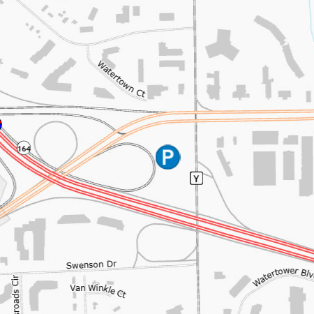 Park and ride Goerke's Corner