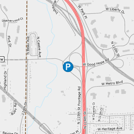 park and ride Good Hope Rd