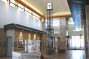 Poynette Safety Rest Area Interior