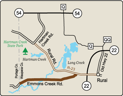 Map of Rustic Road 24