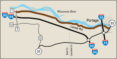 Map of Rustic Road 49
