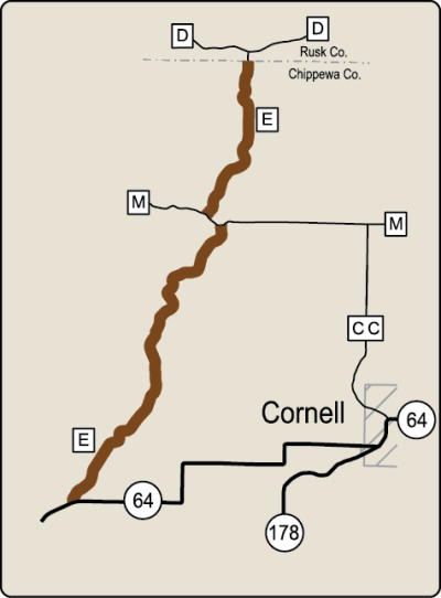 Map of Rustic Road 6