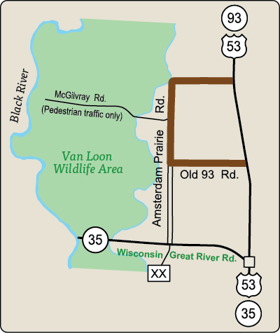 Map of Rustic Road 64
