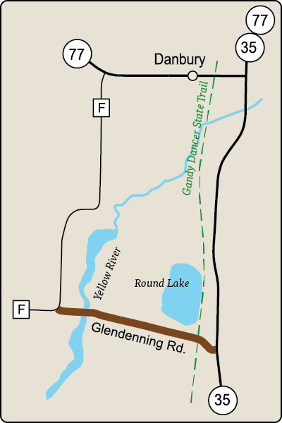 Map of Rustic Road 79